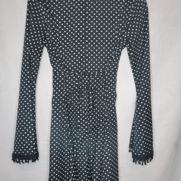 American Rag Black & White Polka Dot Dress - XS - Picture 10 of 10